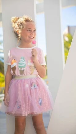 Sequin Patched Tutu -Clothing Shop skirts sequin patched tutu lola the boys 28318951407718
