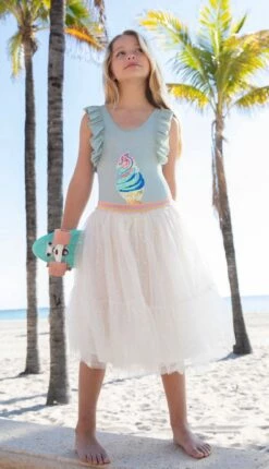 Spin And Dream Sparkle Midi Skirt -Clothing Shop skirts spin and dream sparkle midi skirt lola and the boys 28804368072806