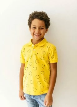 Smiley Polo -Clothing Shop smiley polo lola the boys 28837762629734