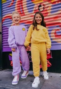 Sunshine Smile Patch Fuzzy Set -Clothing Shop sunshine smile patch fuzzy set lola the boys 29686609510502