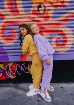 Sunshine Smile Patch Fuzzy Set -Clothing Shop sunshine smile patch fuzzy set lola the boys 29686609576038