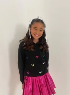 Gem Butterfly Hoodie -Clothing Shop sweaters sweatshirts gem butterfly hoodie lola the boys 29653837742182