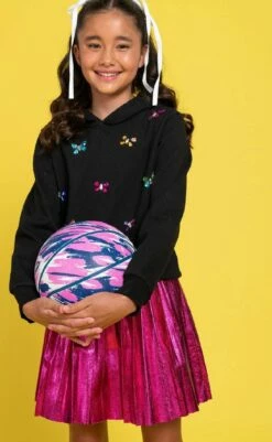 Gem Butterfly Hoodie -Clothing Shop sweaters sweatshirts gem butterfly hoodie lola the boys 29659832320102