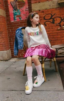 Happy Weekend Sweatshirt -Clothing Shop sweaters sweatshirts happy weekend sweatshirt lola the boys 29668941299814