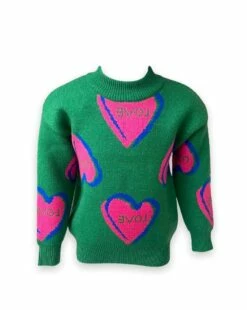 I Love You Sweater -Clothing Shop sweaters sweatshirts i love you sweater lola the boys 29430599647334
