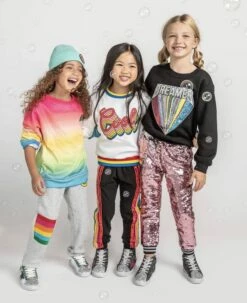 Rainbow Ombre Sweatshirt 14 Rainbow Ombre Sweatshirt -Clothing Shop sweaters sweatshirts rainbow ombre sweatshirt lola the boys 15517869178982