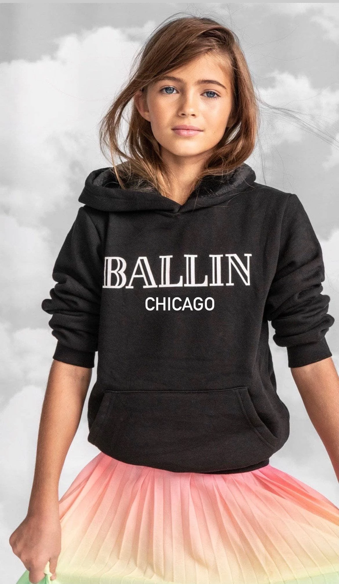 Women's Ballin Chicago Hoodie 1 Women's Ballin Chicago Hoodie