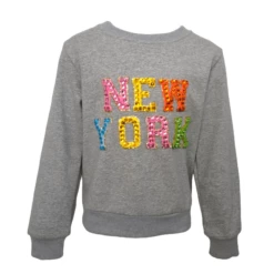 Women's New York Gem Sweatshirt -Clothing Shop sweaters sweatshirts women s new york gem sweatshirt lola the boys 29639855931494