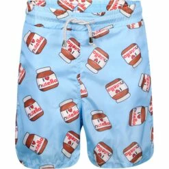 Boys Nutella Swim Shorts | Boy's Swimsuit -Clothing Shop swimwear boys nutella swim shorts boy s swimsuit lola the boys 29618552504422