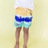 Cool Patch Tie Dye Swim Shorts