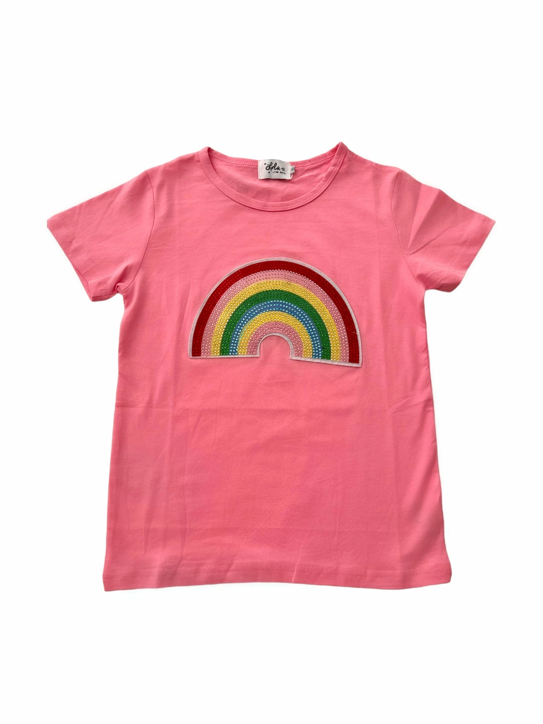 Happy Rainbow Crystal Patch T-Shirt 4 Happy Rainbow Crystal Patch T-Shirt - Image 4