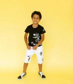 Jammin' Dino Tee -Clothing Shop tees jammin dino tee lola the boys 28837776326758