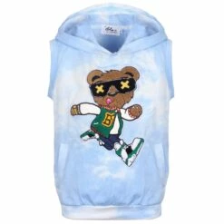 Varsity Bear Tie Dye Hoodie Set -Clothing Shop varsity bear tie dye hoodie set lola the boys 29618305269862