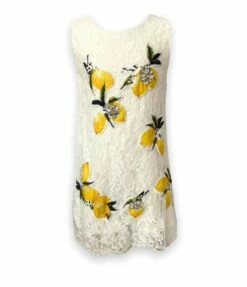 Women’s Crystal Lemon Lace Dress -Clothing Shop women s crystal lemon lace dress lola the boys 29234386010214