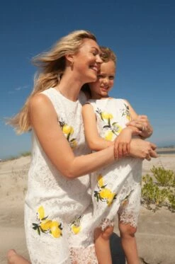 Women’s Crystal Lemon Lace Dress -Clothing Shop women s crystal lemon lace dress lola the boys 29605464604774