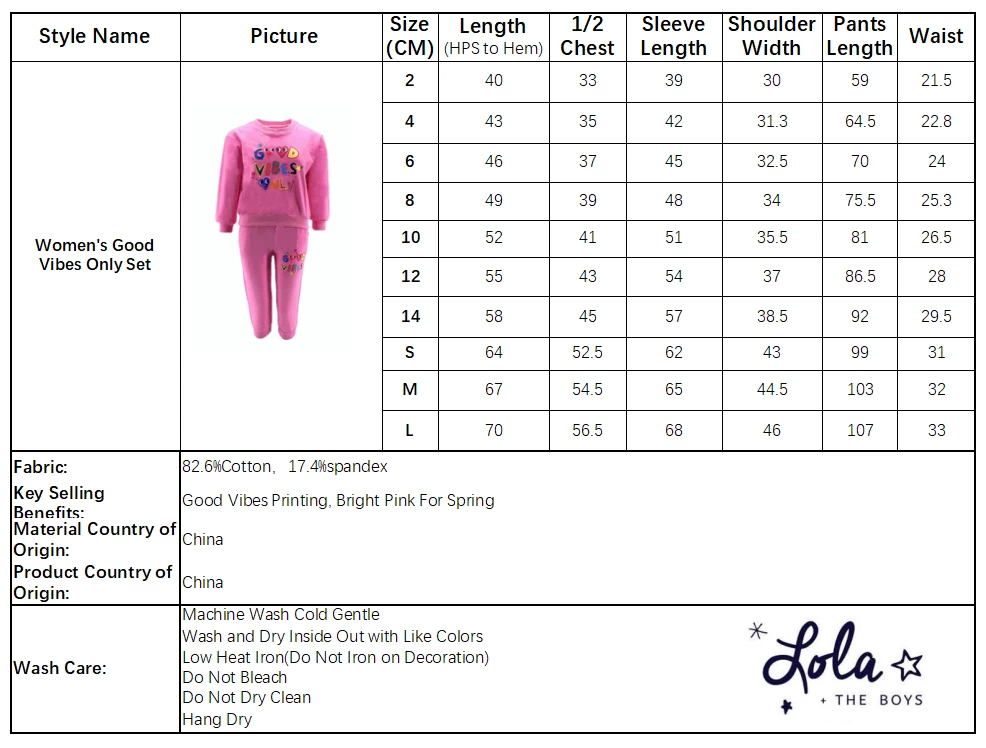 Women's Good Vibes Only Set 6 Women's Good Vibes Only Set - Image 6